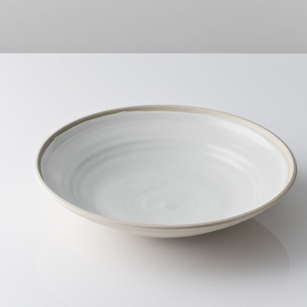 Ceramic Shallow Bowls by Katherine Mahoney