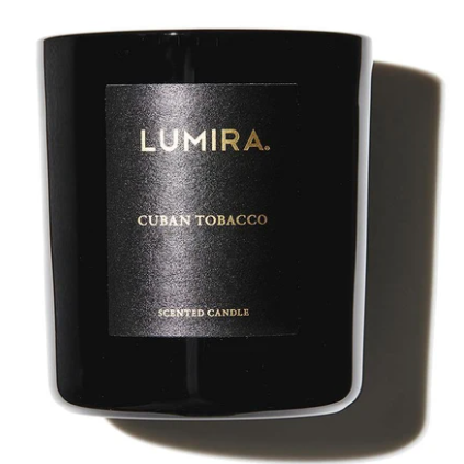 Cuban Tobacco Scented Candle by Lumira