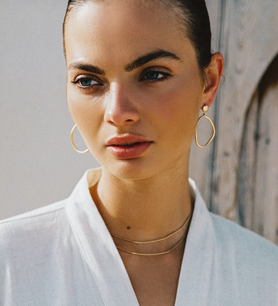 Snake Chain Choker (18K Gold)  - by Kirsten Ash