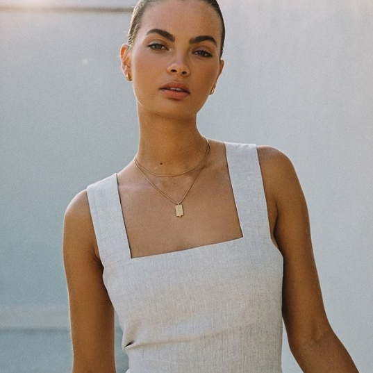 Snake Chain Choker (18K Gold)  - by Kirsten Ash