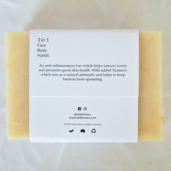 Handmade Soap Bar- Turmeric