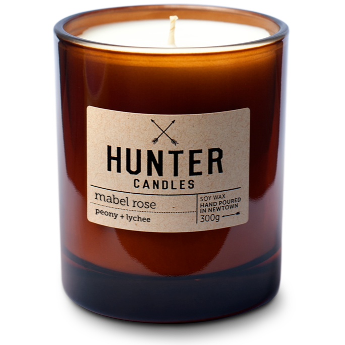 Australian handmade scented candle