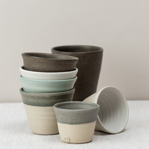Ceramic Tumblers by Katherine Mahoney
