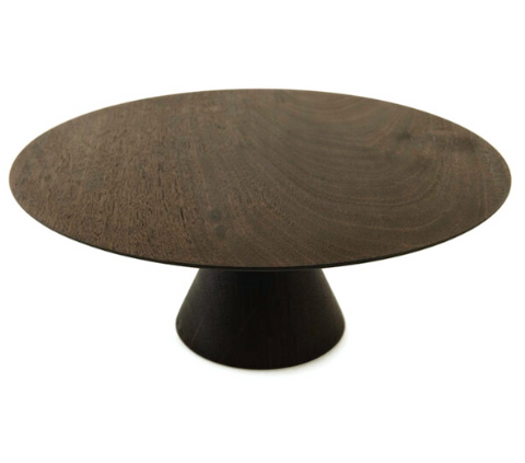large wooden cake stand, handcrafted in sustainable Western Australia. modern design
