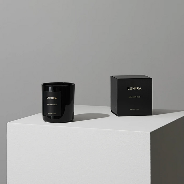 Cuban Tobacco Scented Candle by Lumira