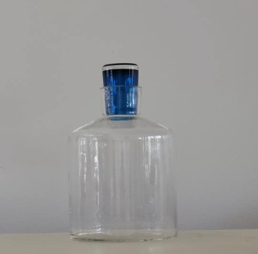 Clear glass decanter made in australia
