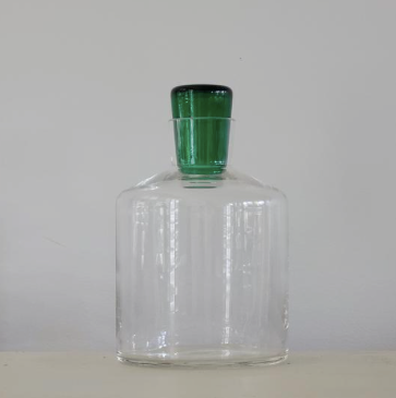Australian made glass decanter
