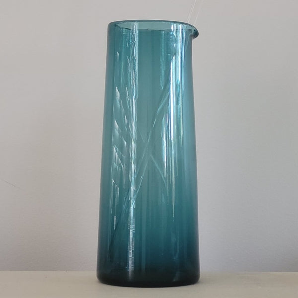Katie-Ann Houghton Handblown ‘Block’ Glass Carafe With Stirrer