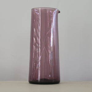 Katie-Ann Houghton Handblown ‘Block’ Glass Carafe With Stirrer