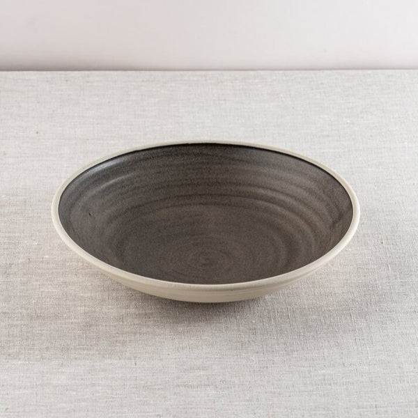 Ceramic Shallow Bowls by Katherine Mahoney