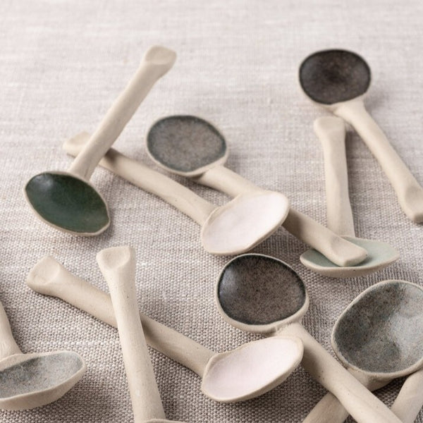 Ceramic spoons katherine mahoney